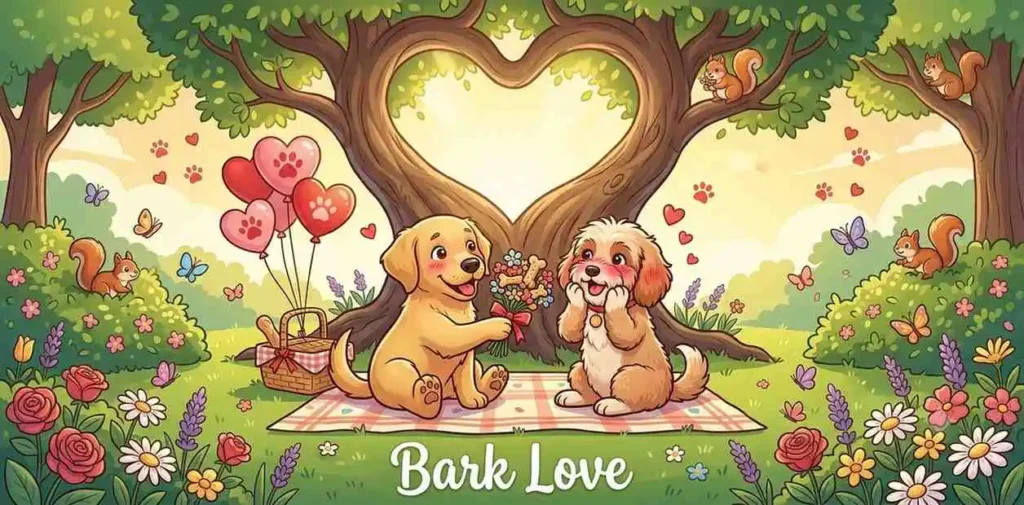 puppy love scene