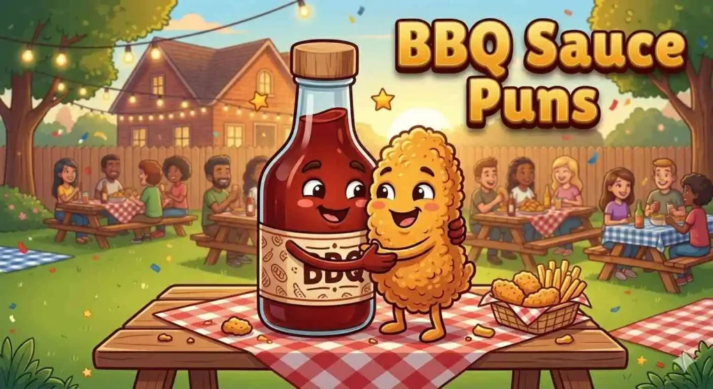 BBQ sauce hugging chicken tender