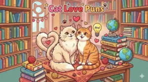 Cute cats in love