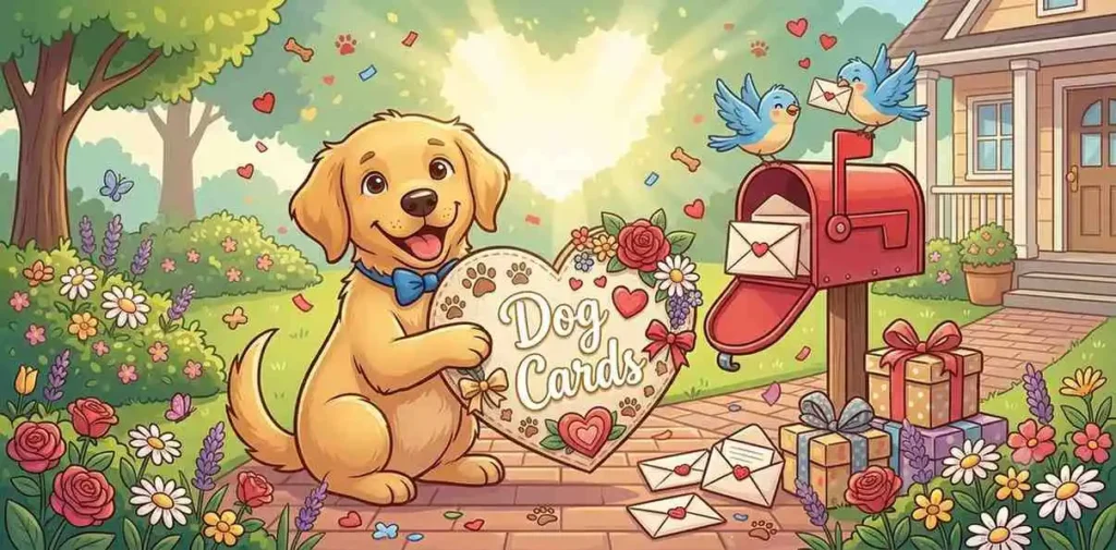 Puppy greeting card