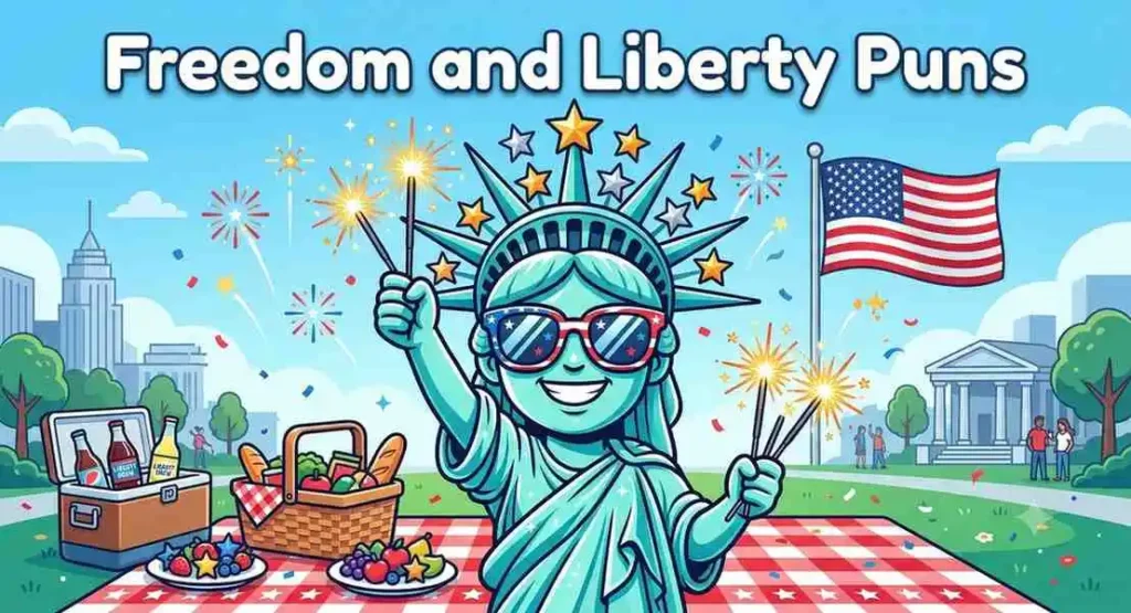 Statue of Liberty celebrating