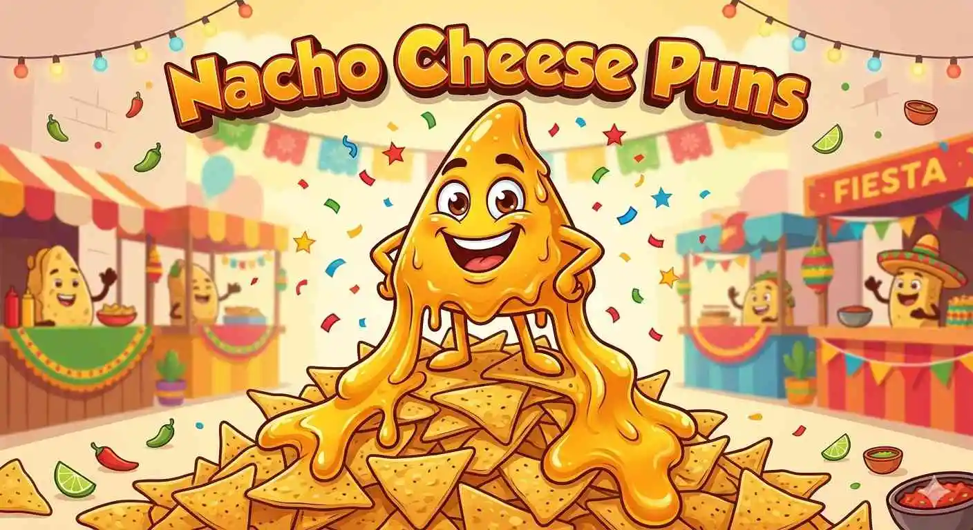 Funny nacho cheese mascot
