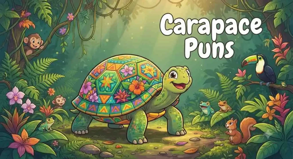 Colorful turtle shell closeup illustration