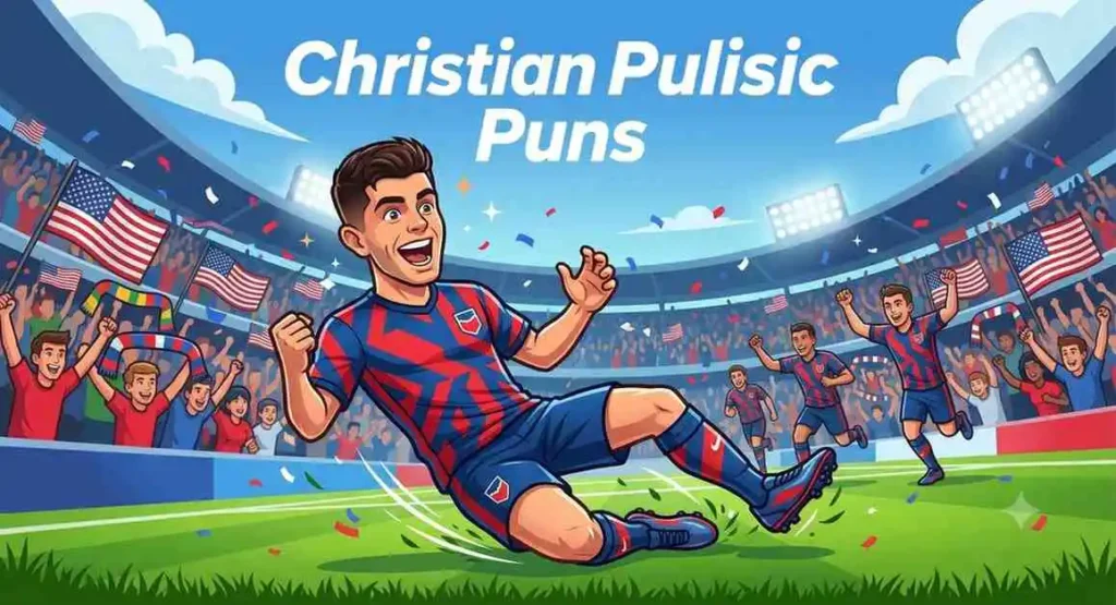 Happy soccer player celebrates goal