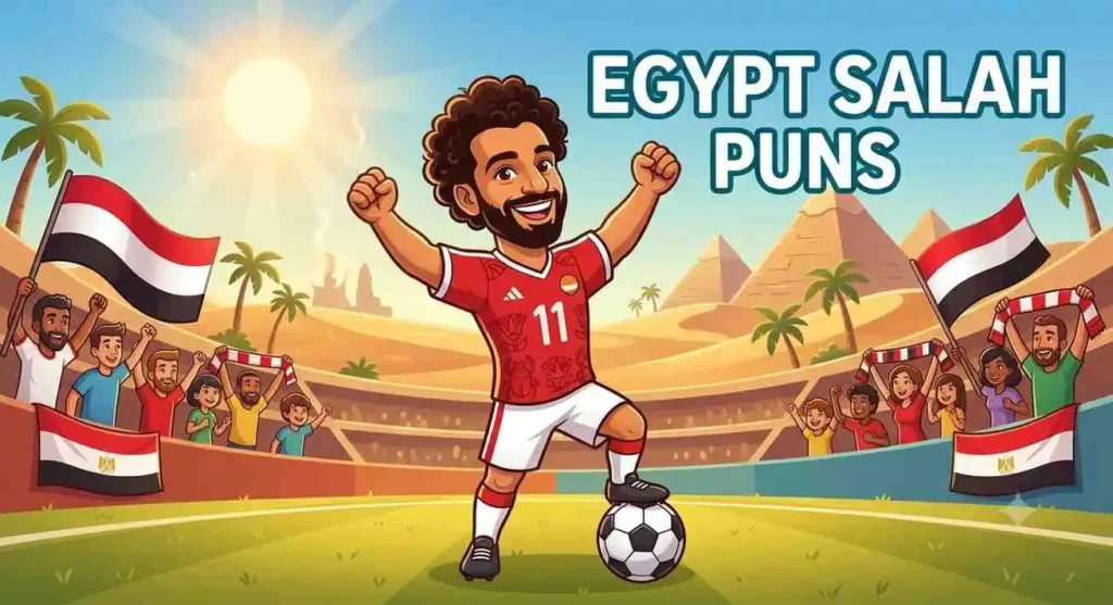 Egypt football player celebration