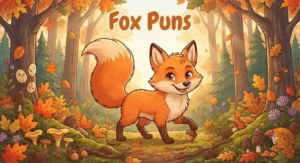 Cute fox smiling