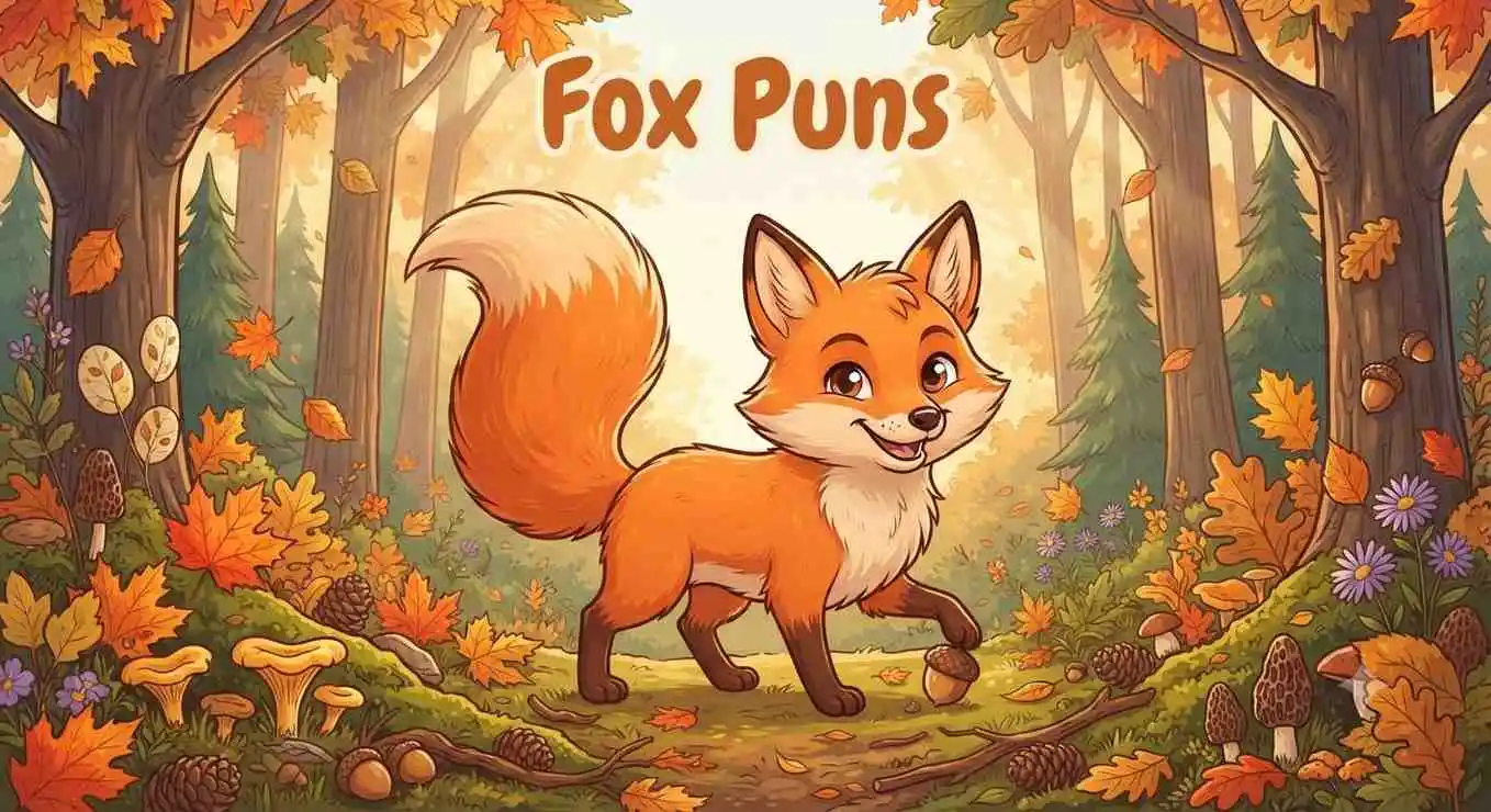 Cute fox smiling