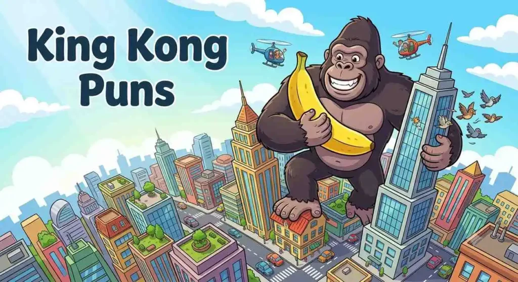 Giant gorilla city