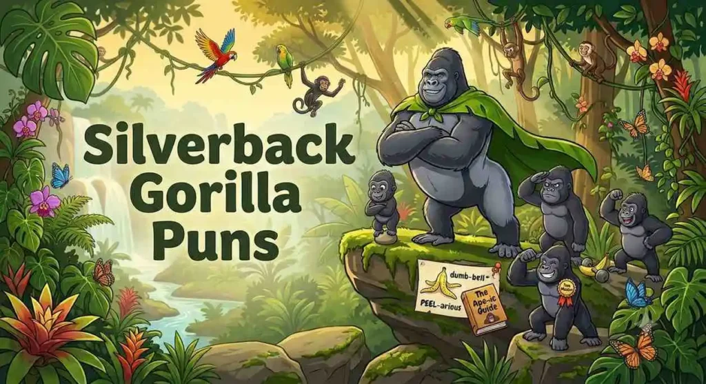 silverback gorilla leader