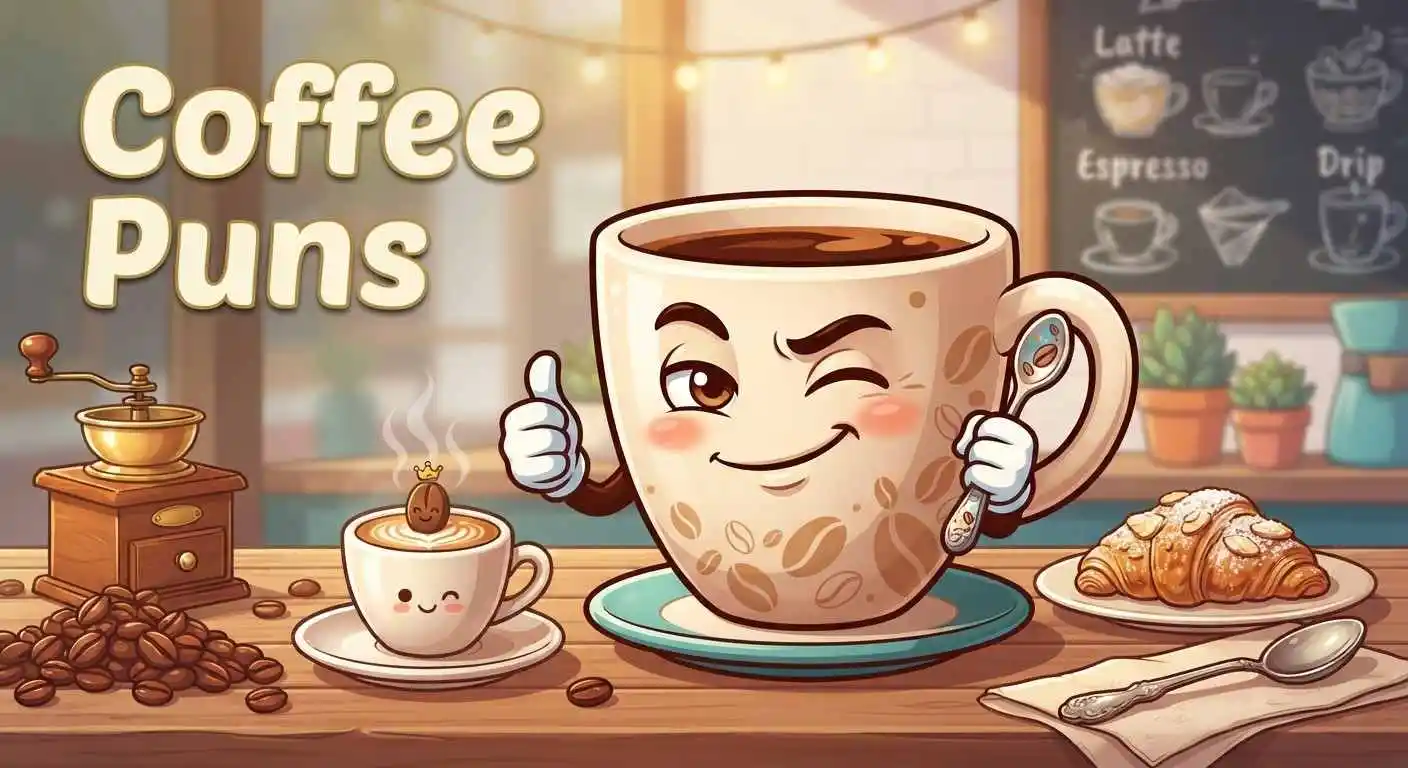 Funny coffee cup with personality