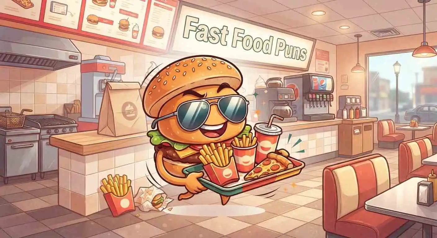 Funny fast food scene