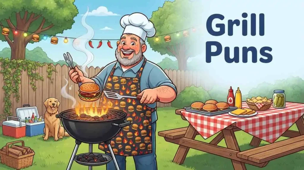 burger grilling outdoors