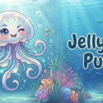 Funny jellyfish underwater