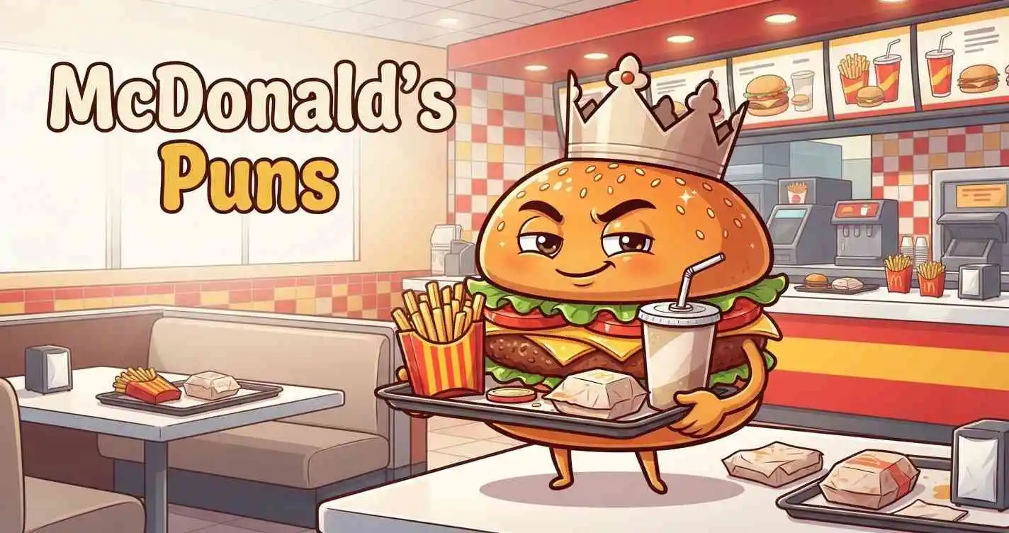 Funny fast food puns