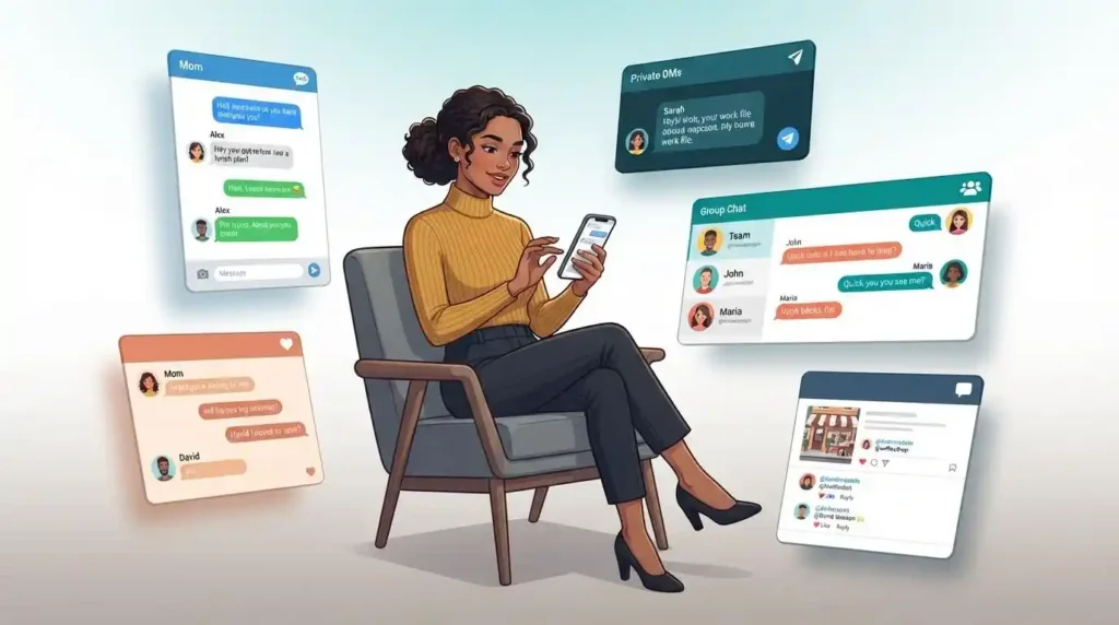Relationship slang across digital chats