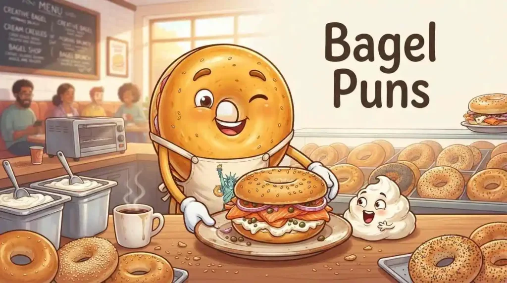 Funny bagel cream cheese