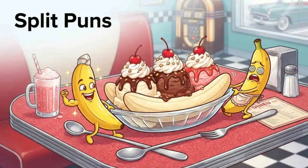 Banana split dessert