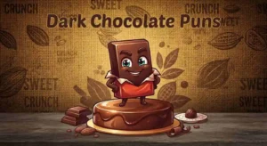 Funny dark chocolate puns