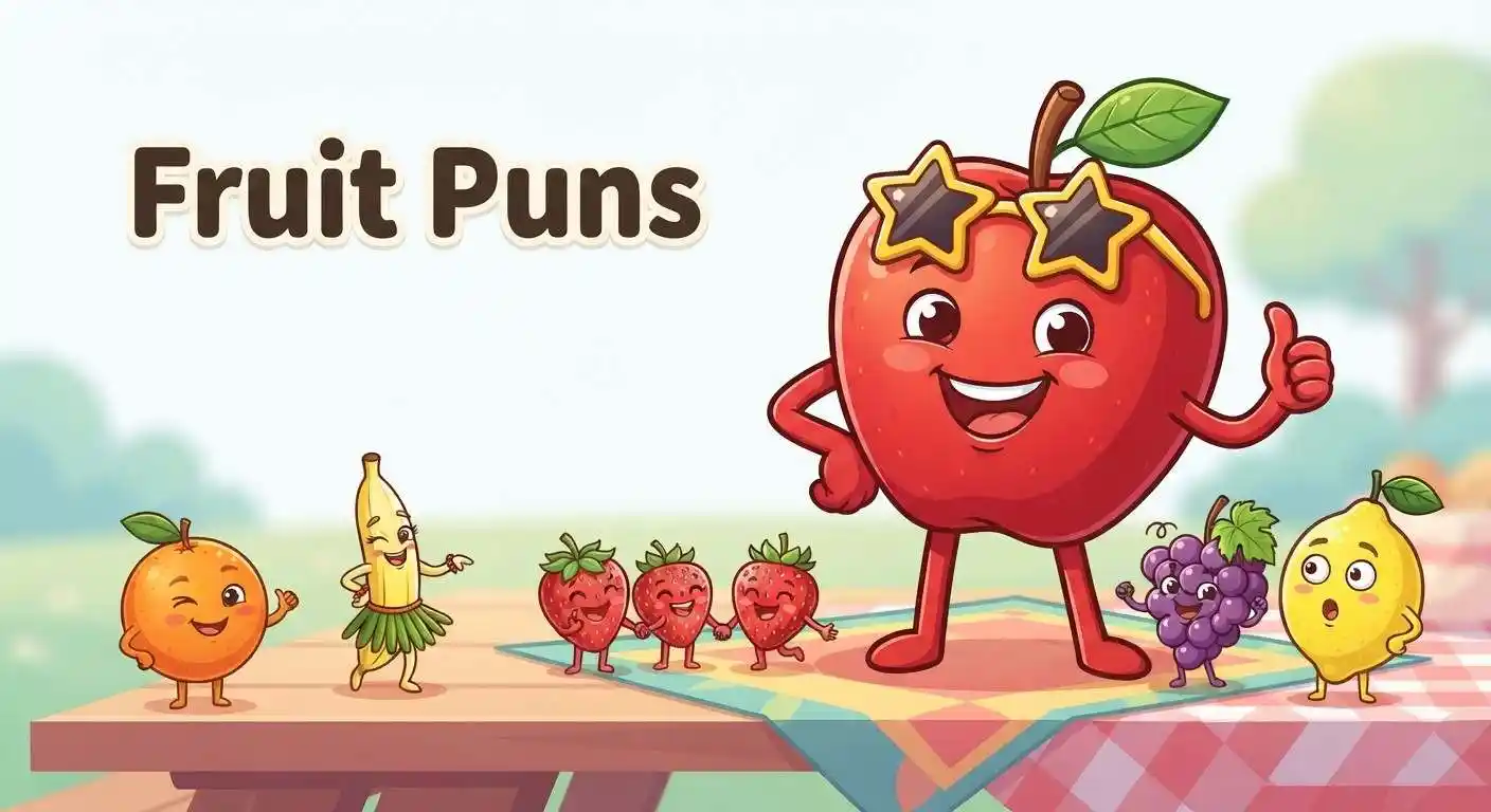 Funny fruit puns