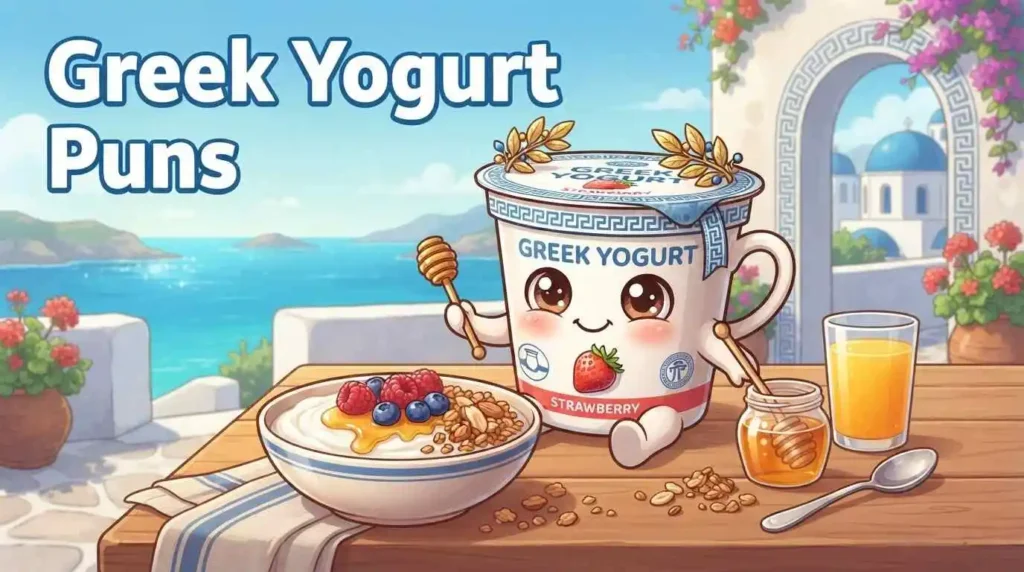 Greek yogurt pun