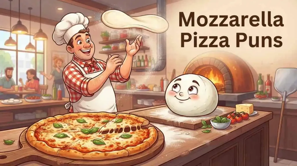 Mozzarella pizza humor