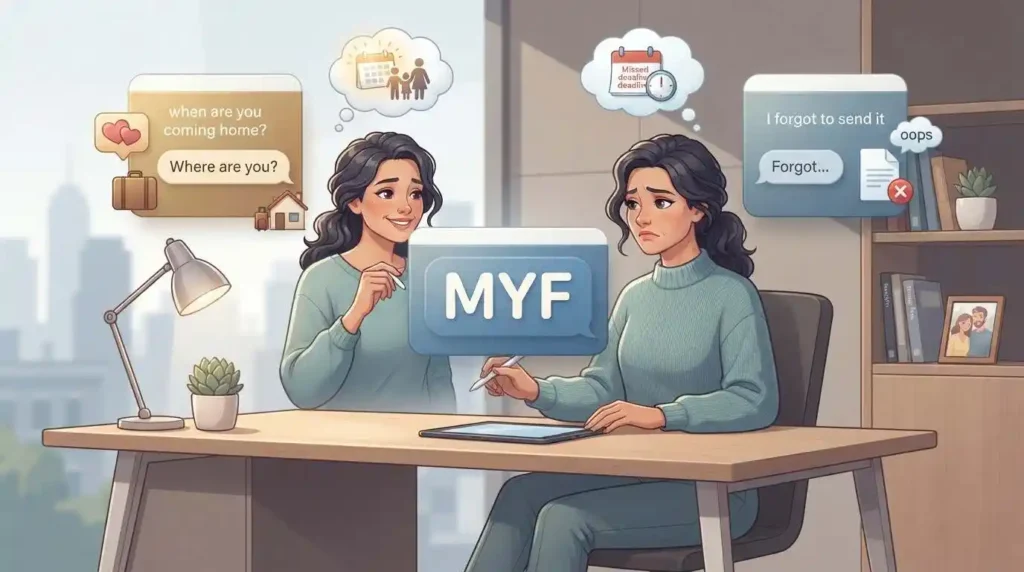 MYF meaning changes with context