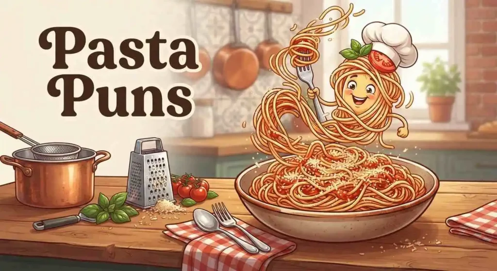 Parmesan pasta pun