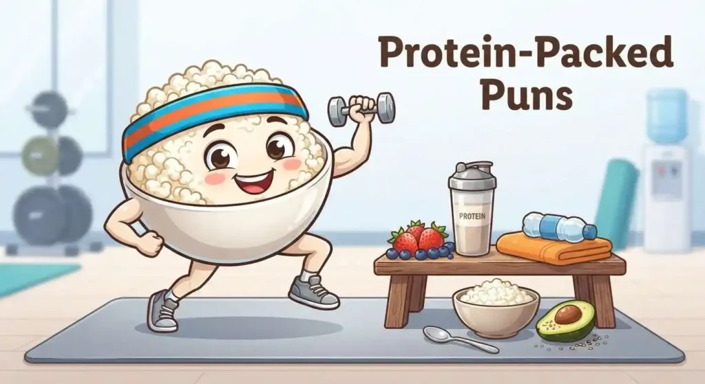 Cottage cheese fitness protein