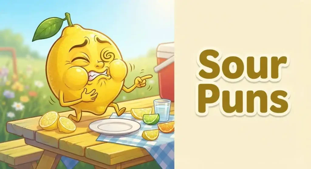 Funny sour lemon puns