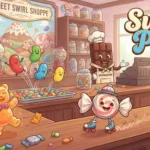 Funny sweet treats smiling